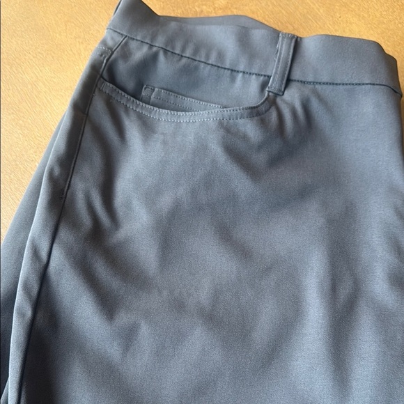 Callaway Gray Dress Pants with Smooth Fabric and Straight Leg Cut - Picture 3 of 7